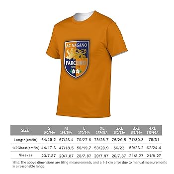 Amazon.co.jp: AC Nagano Parceiro T-Shirt, Men's, Short